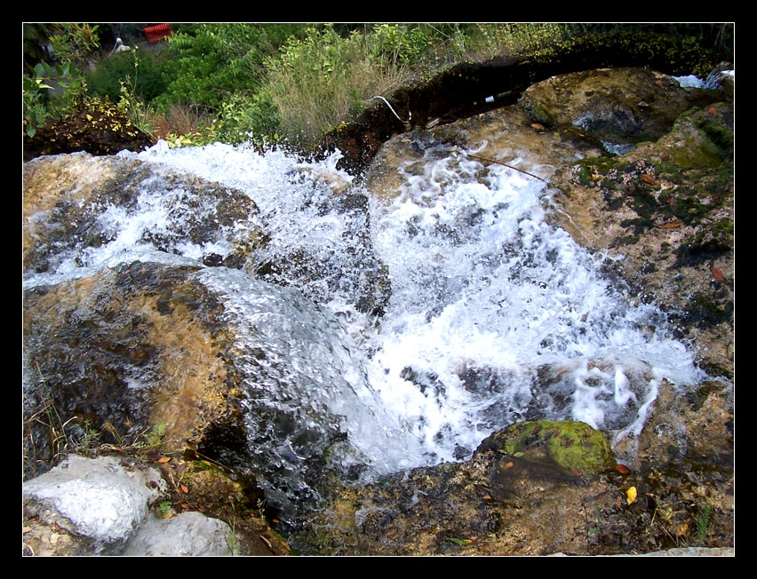 cascata dall'alto
