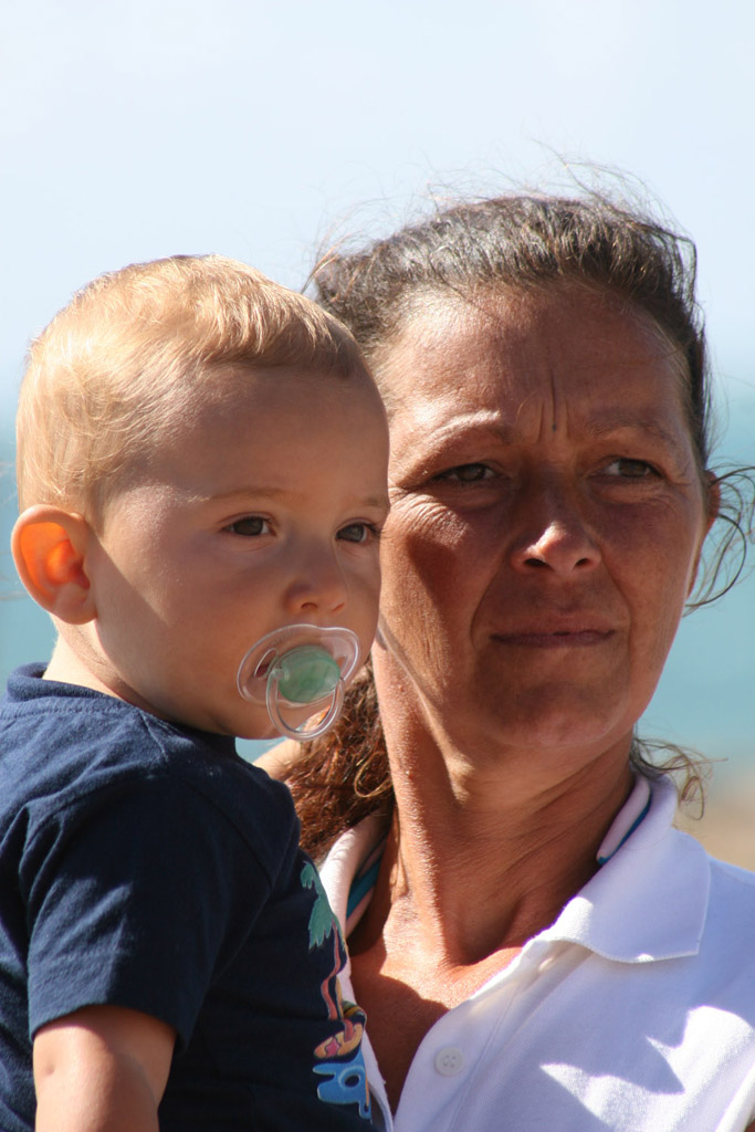 Nonna e nipotino