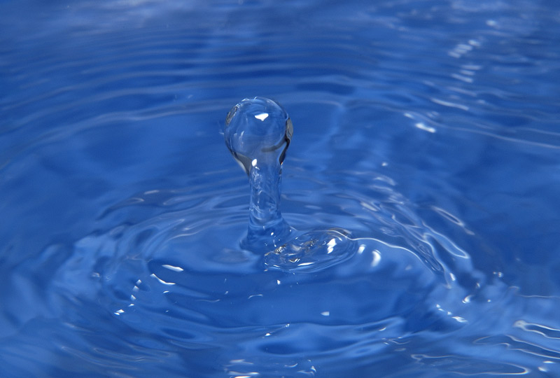 goccia blu