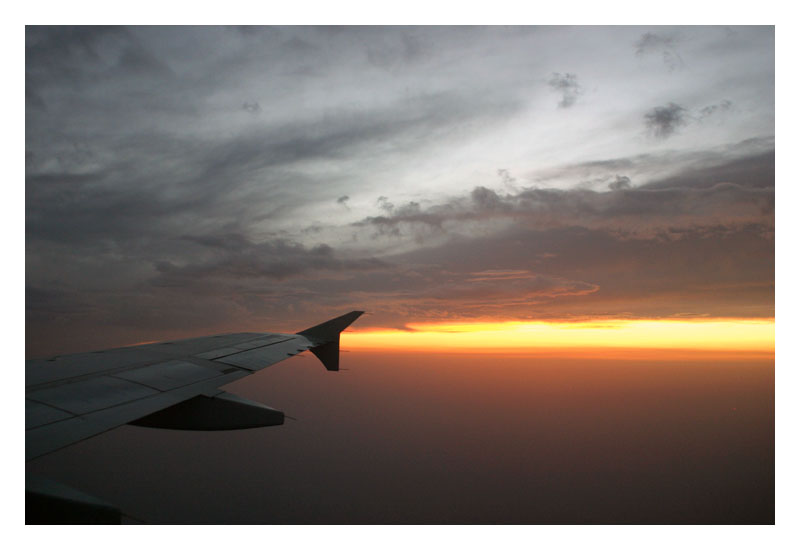Ala con raggio di luce
