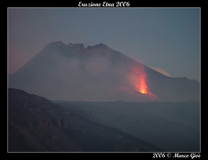Eruzione Etna 2006 #4