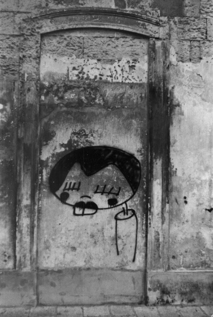 puppet on the wall