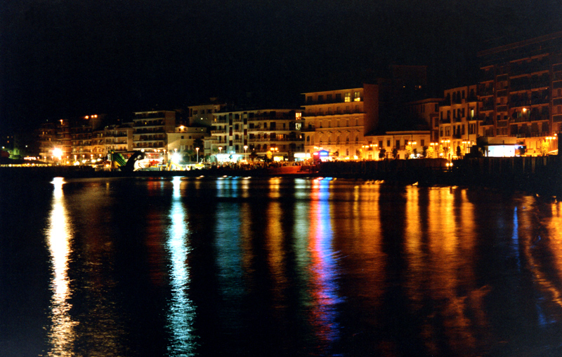Crotone by night