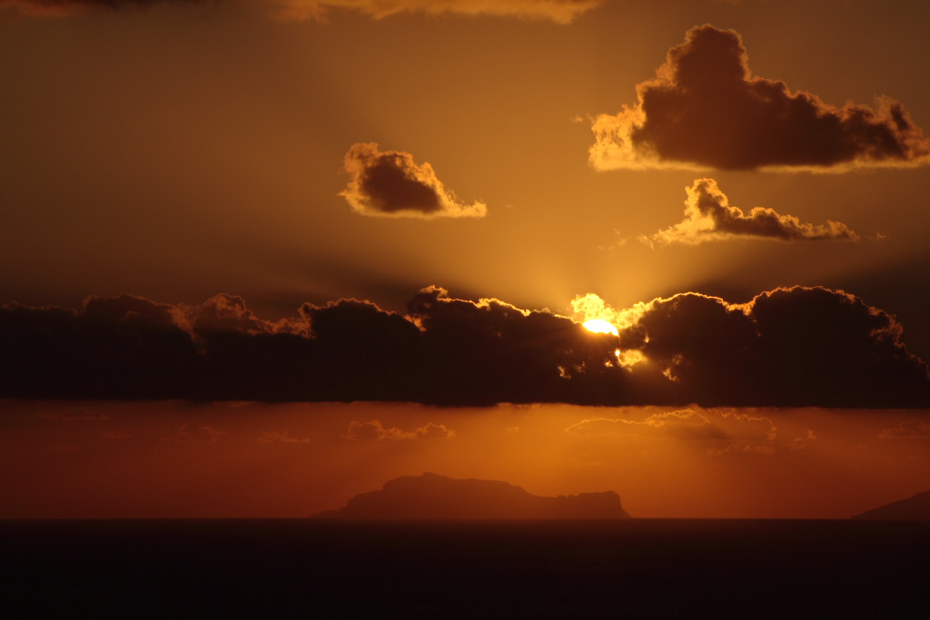 Tramonto su Capri