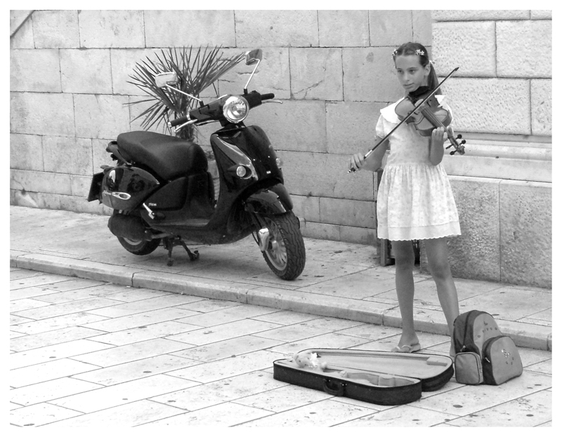 violinista di strada