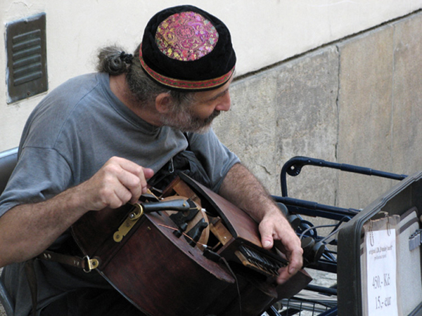 Suonatore ambulante - Praga