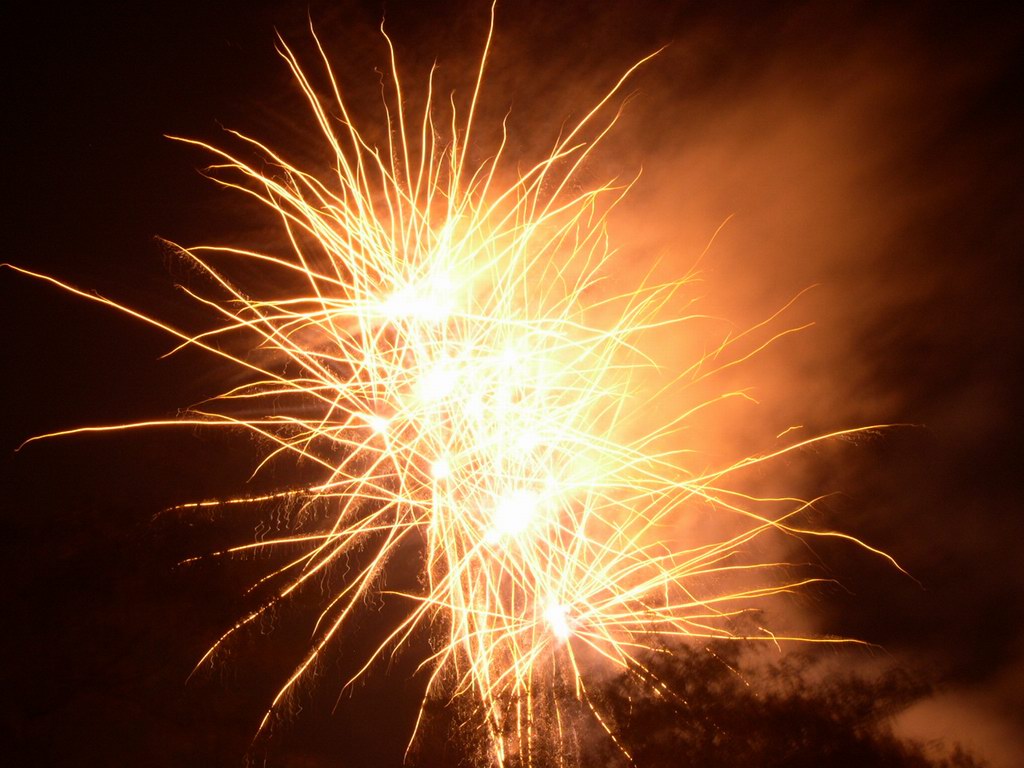 fuochi artificiali