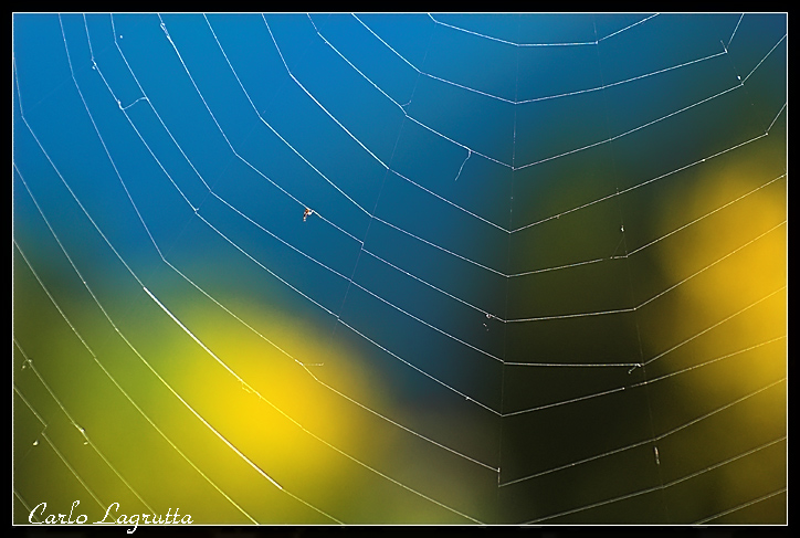 Astratto: linee spezzate (giallo)