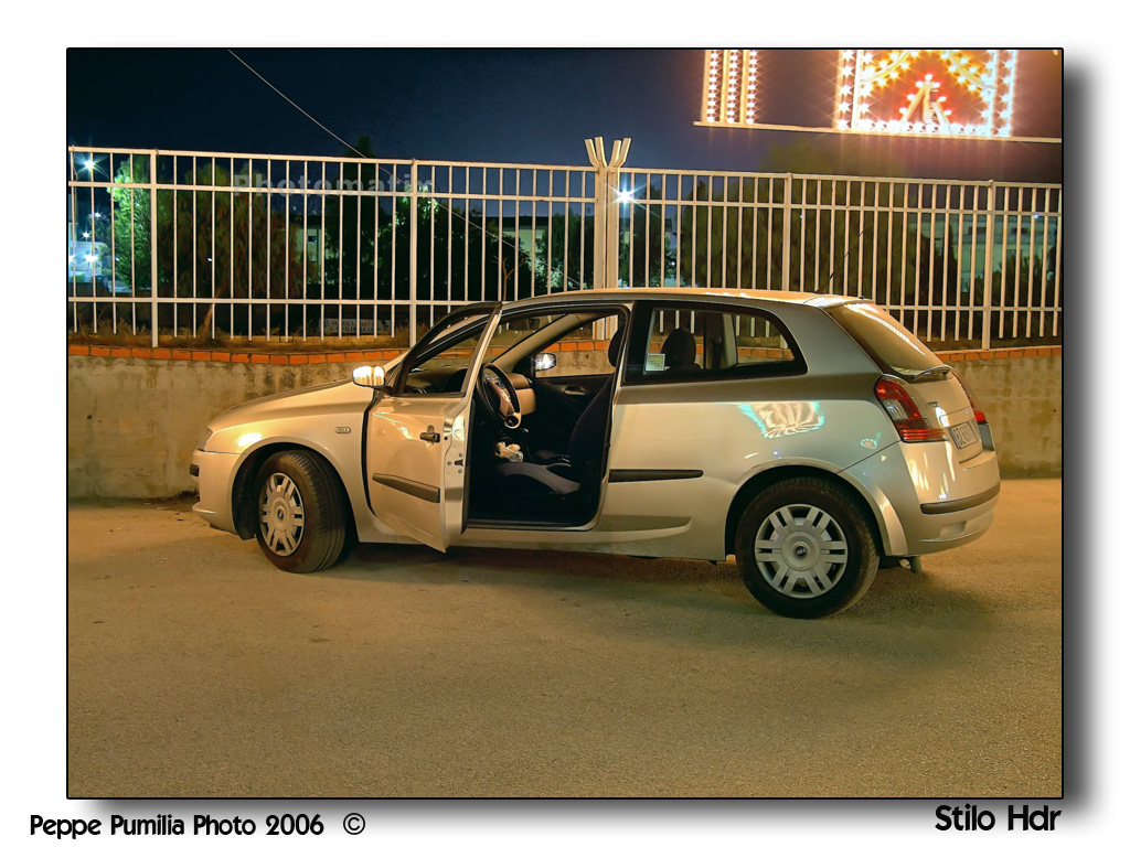 Fiat Stilo nigth hdr