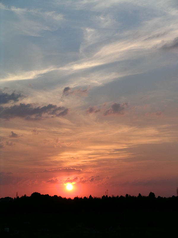 tramonto a Porotto