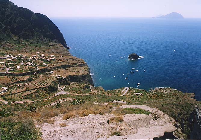 Salina landscape