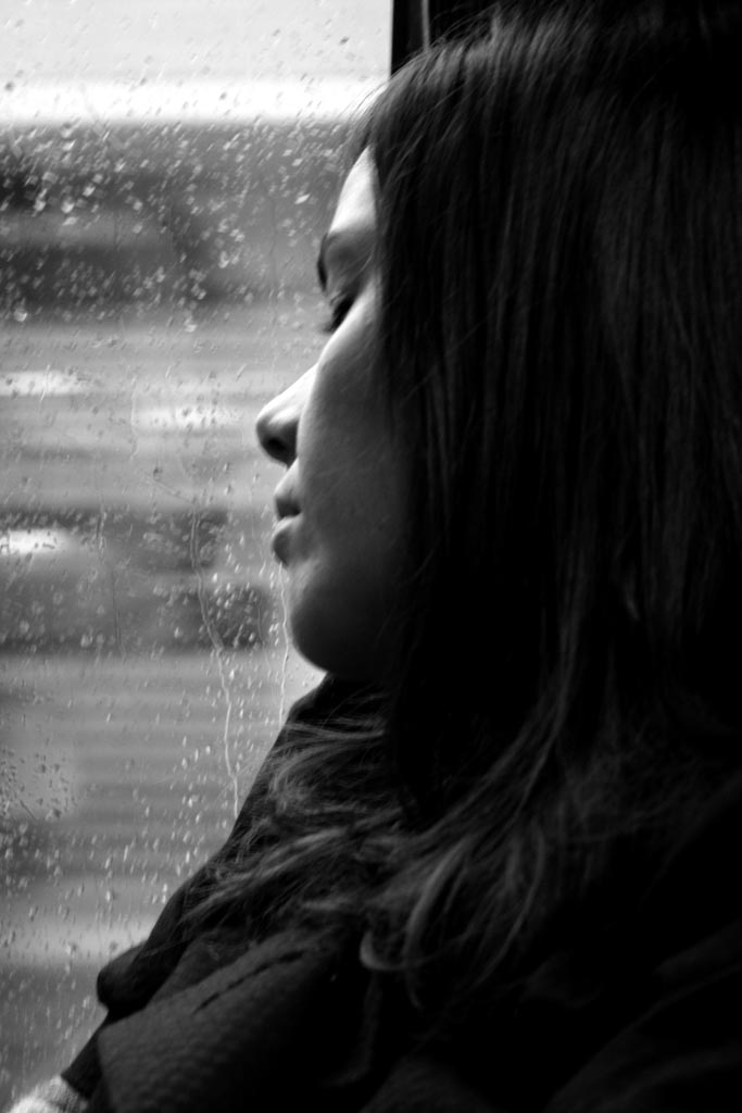 ...e fuori, piove.