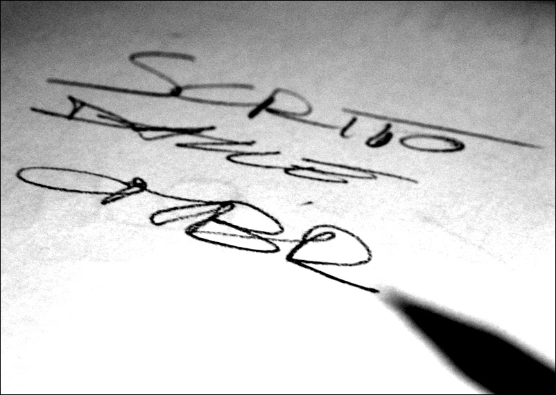 Scritto dalle ombre