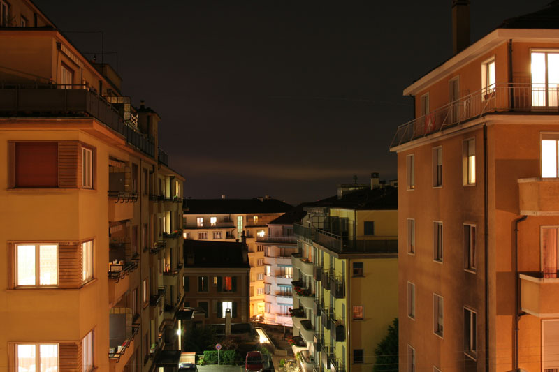 losanna di sera