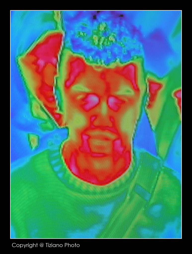 Autoritratto con termocamera