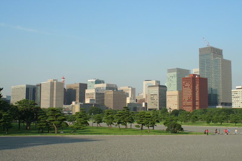 the city