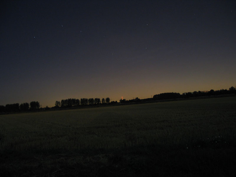 luci dalla citt