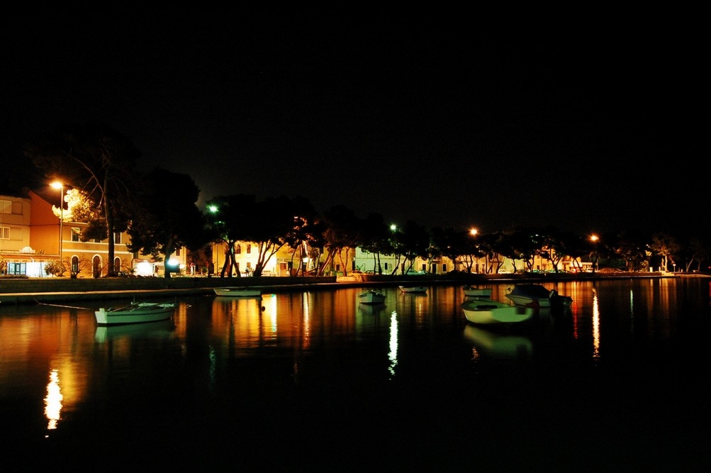 Fazana di notte