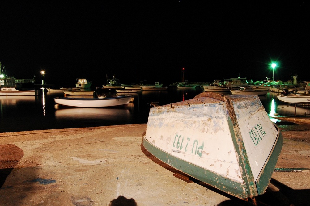 Fazana di notte