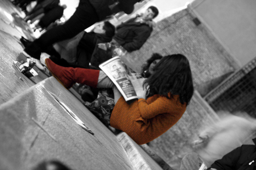 Ragazza a Bologna