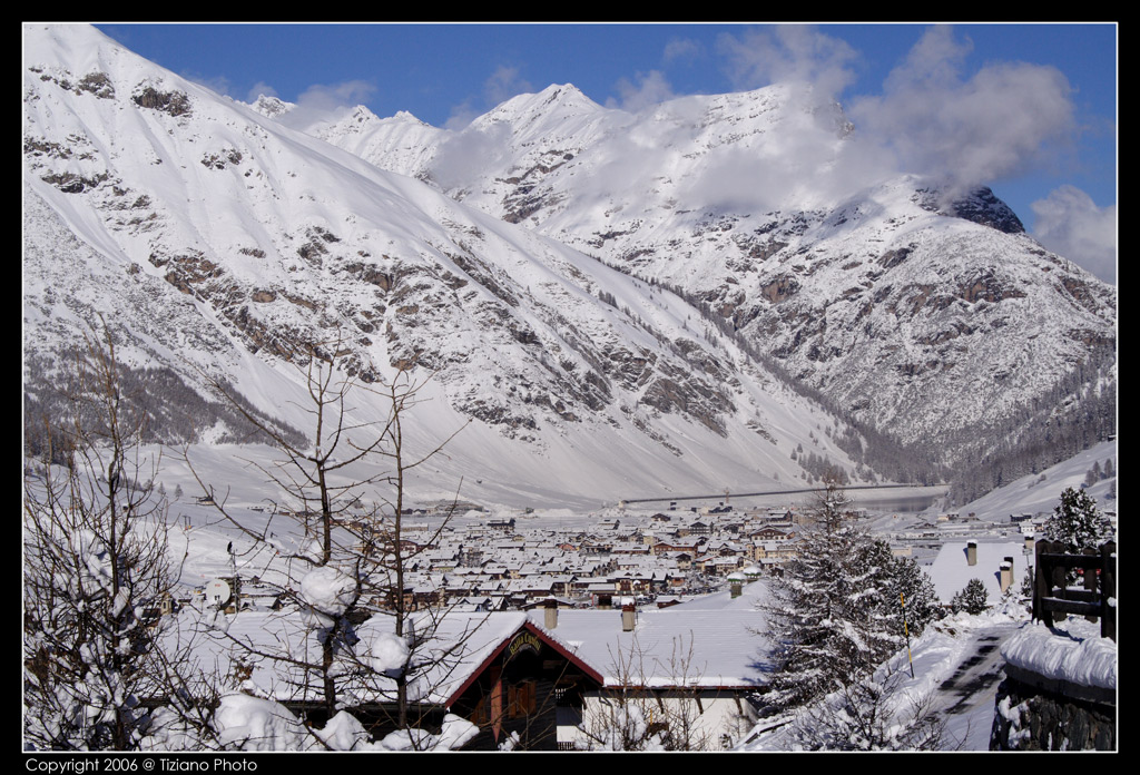 Livigno e la prima nevicata