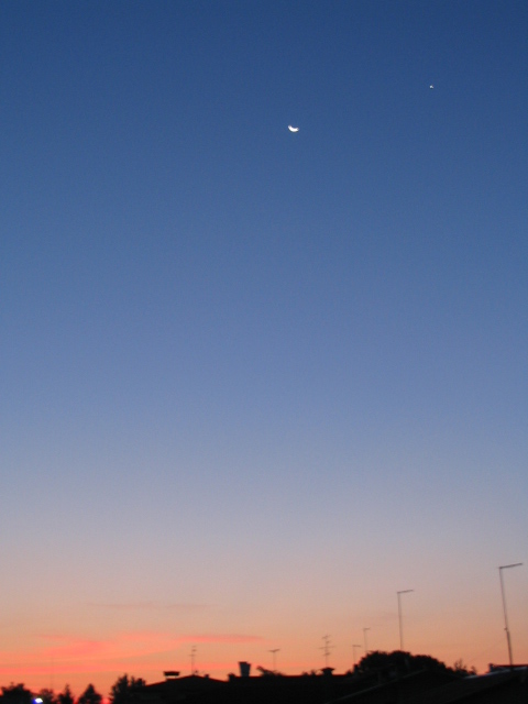 L'alba da casa