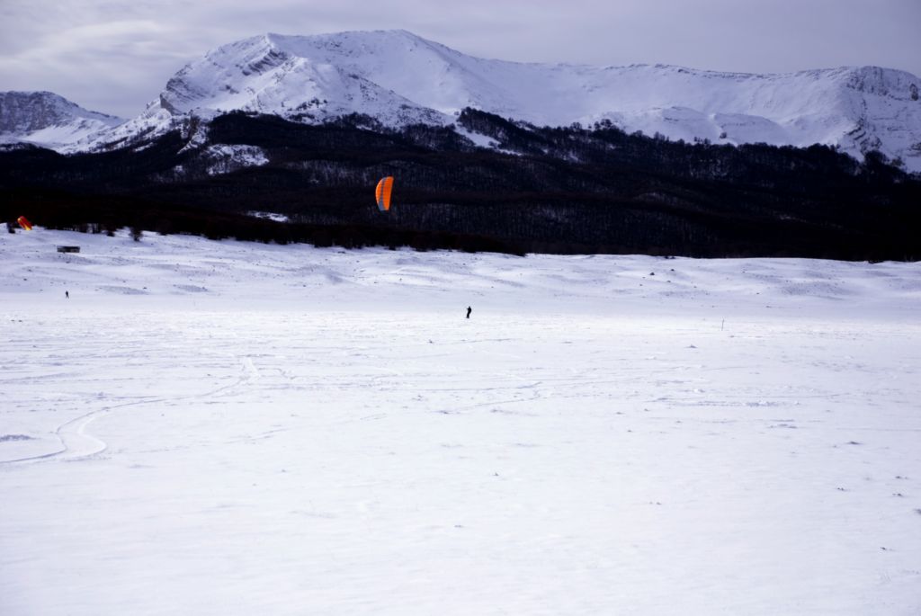 Snowboard e vela!