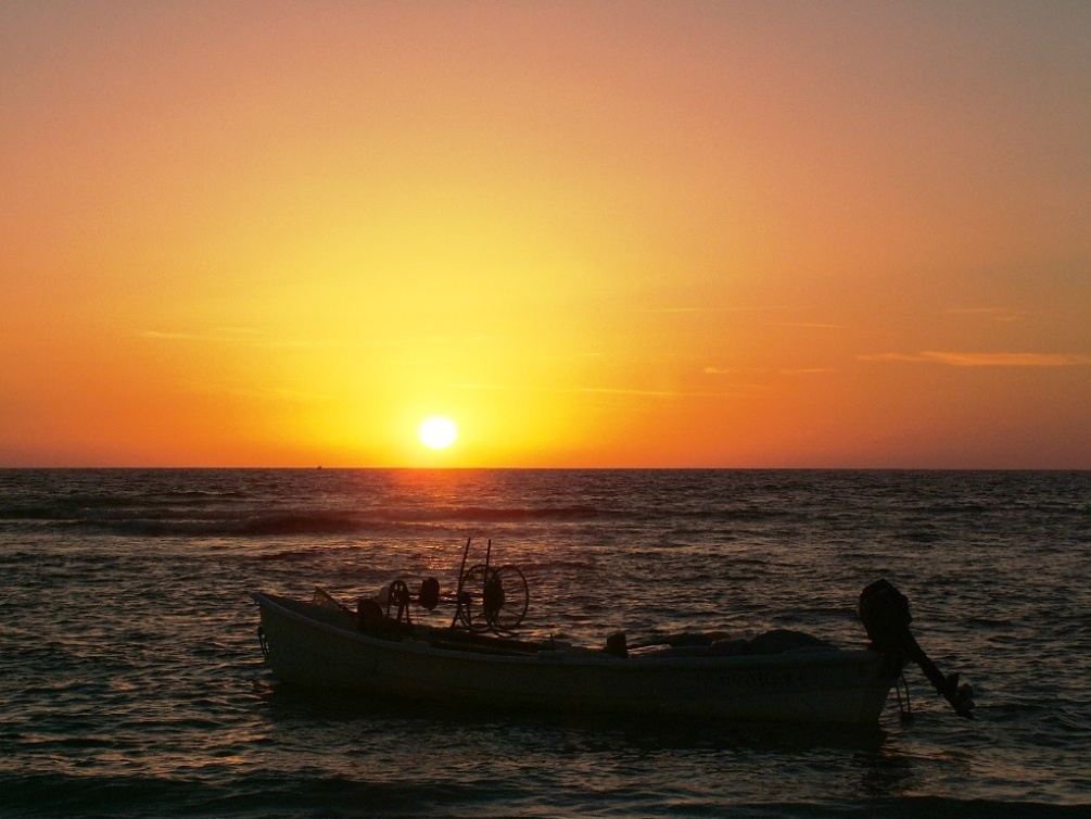 Al tramonto