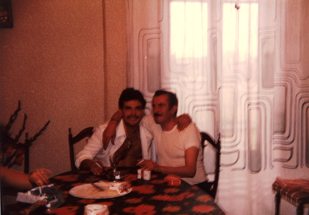 Mio padre....con suo padre....