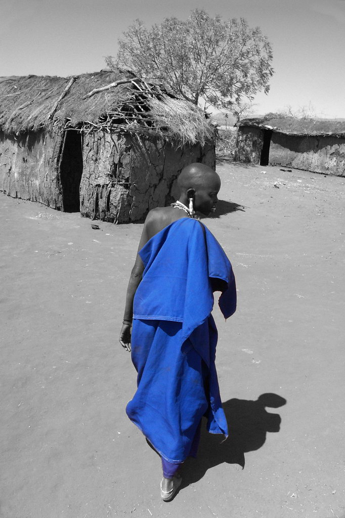 Ragazza masai
