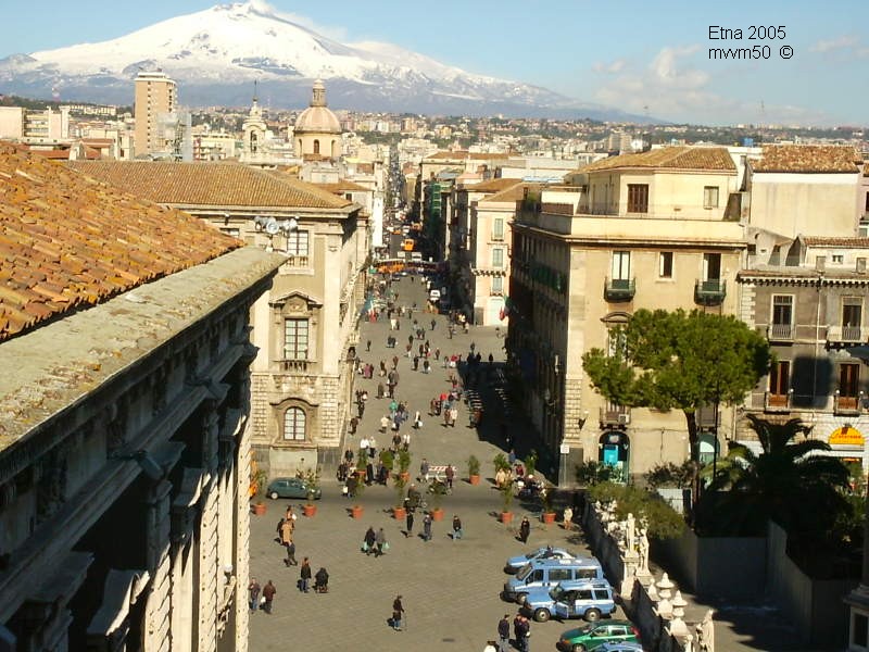 etna dal centro citt