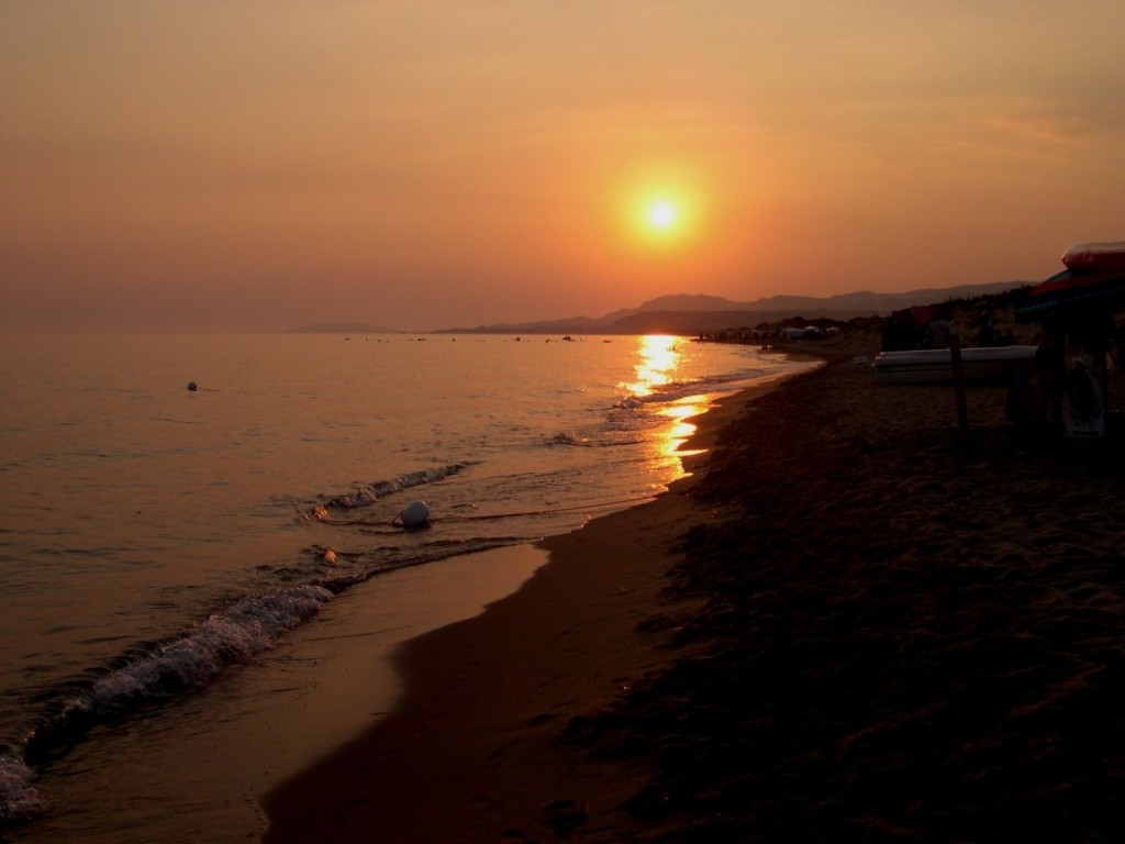 tramonto a manfria