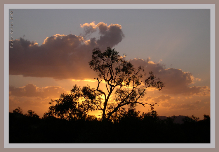 Alice Springs Sunset