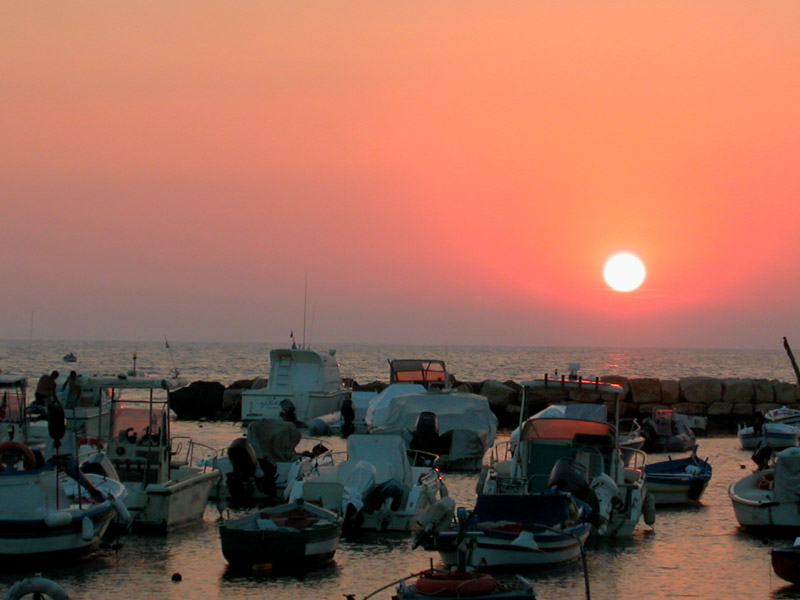 Tramonto a Punta Secca