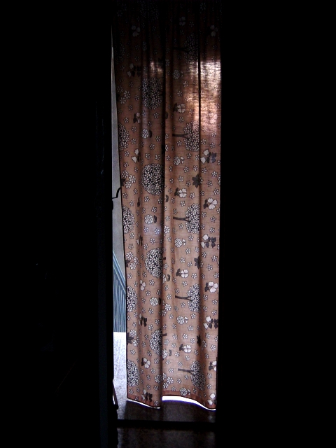 the door