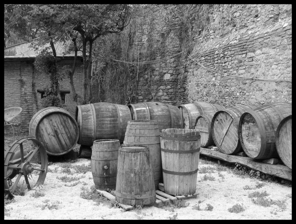 La neve sotto le botti
