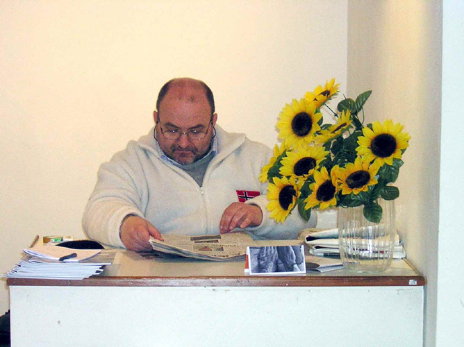 Mostra SPAZIO^2 - (Roberto, il padrone di casa!)