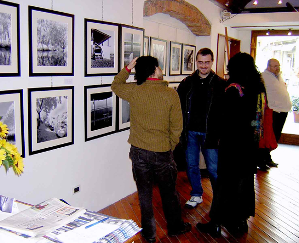 Mostra SPAZIO^2 - (artisti ed avventori.... :-).... )