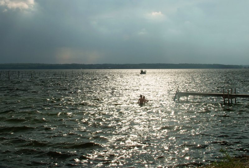 bagno nel fiordo