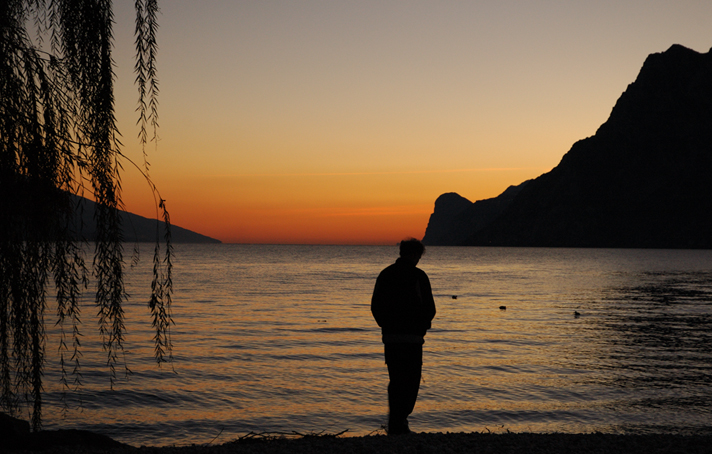 pensieri al tramonto