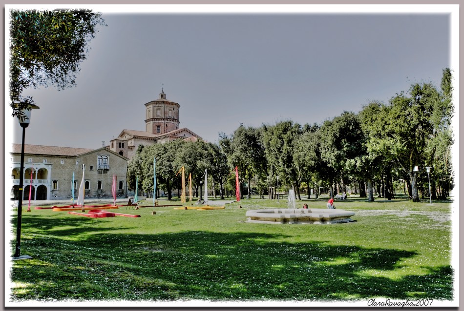 Tranquillit mattutina......Giardini Loggetta lombardesca (Ra)