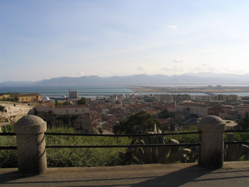 Vista di Cagliari da Buoncammino