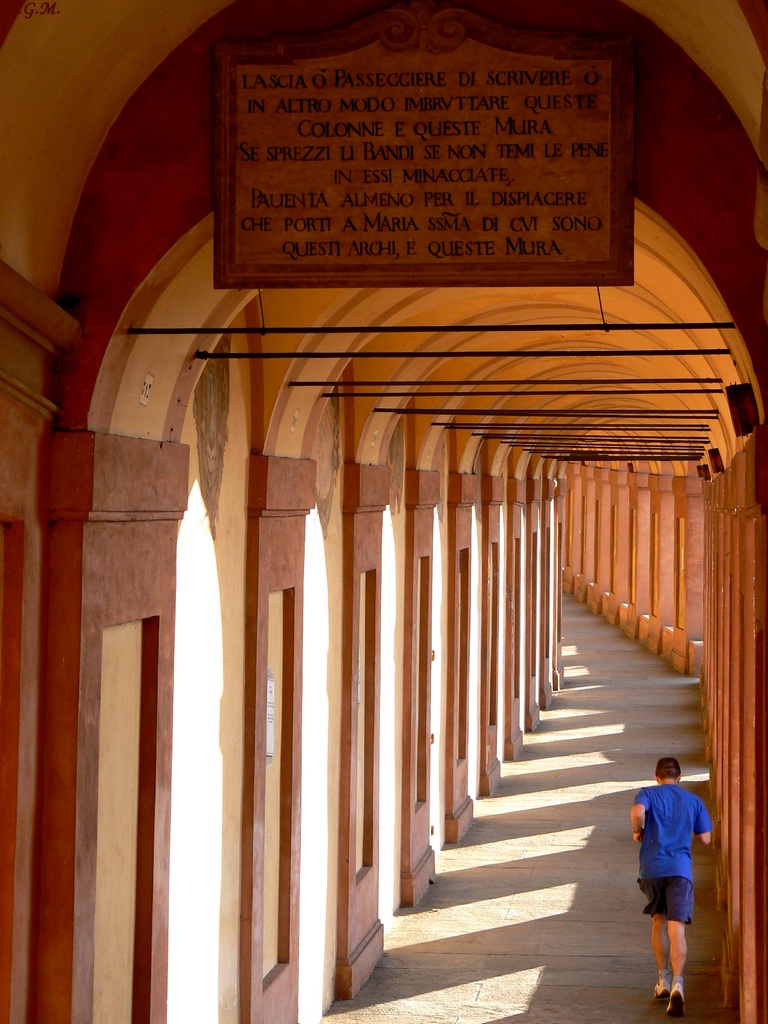 di corsa a S.Luca
