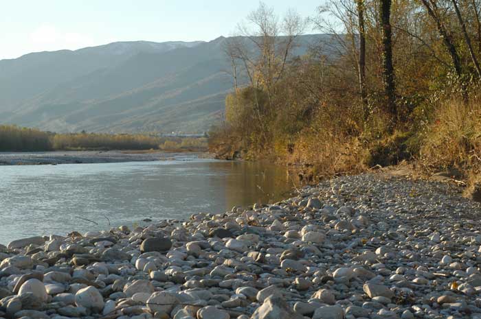 Fiume Piave Inverno