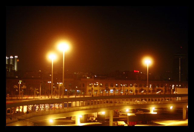 Barcelona en la noche