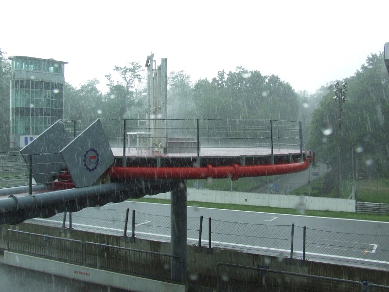 Diluvio a Monza