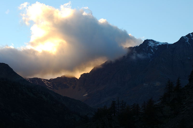 Nube infuocata