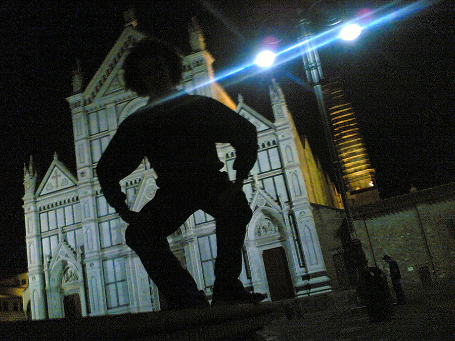 Nero su chiesa