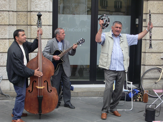 suonatori di strada