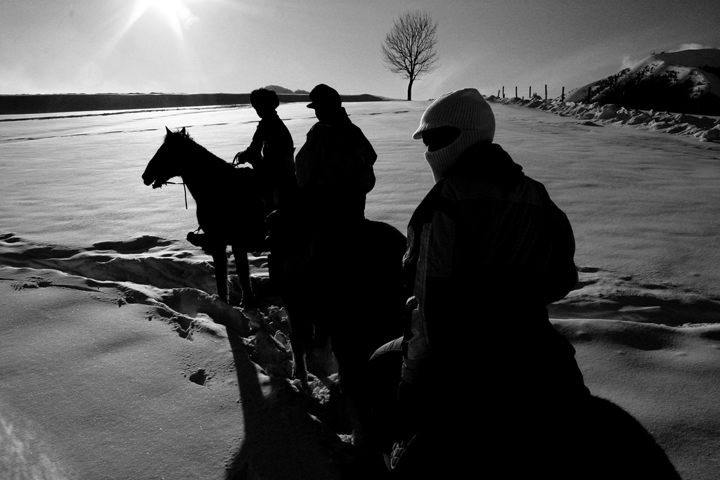 Passeggiata a cavallo...